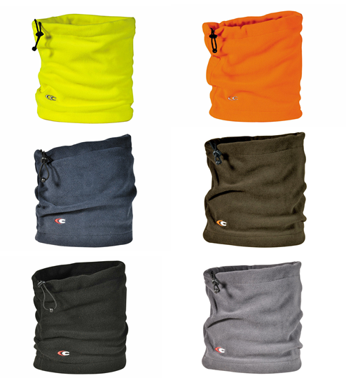 Scaldacollo in pile da lavoro antivento moto cappello 100% poliestere Cofra Sulvik