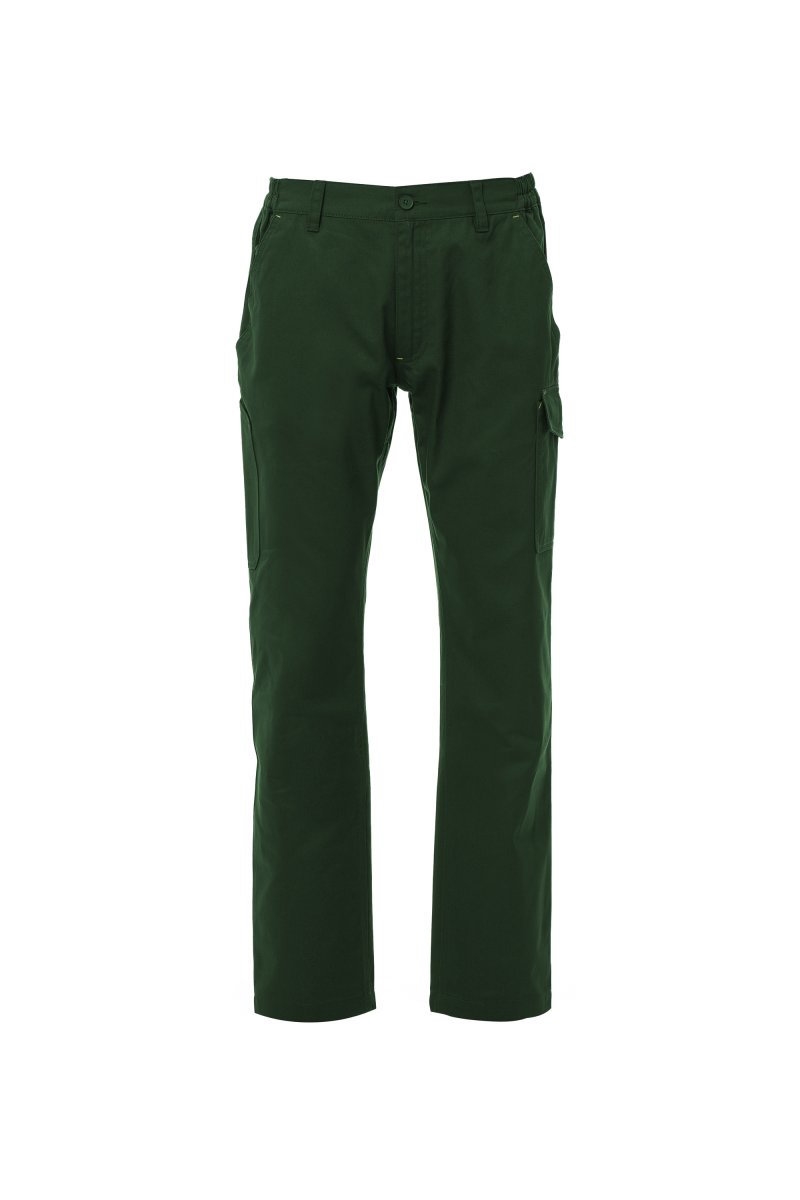 Pantaloni da Lavoro Multitsche Payper Power 100% cotone sanforizzato unisex - XXS-jjVerde