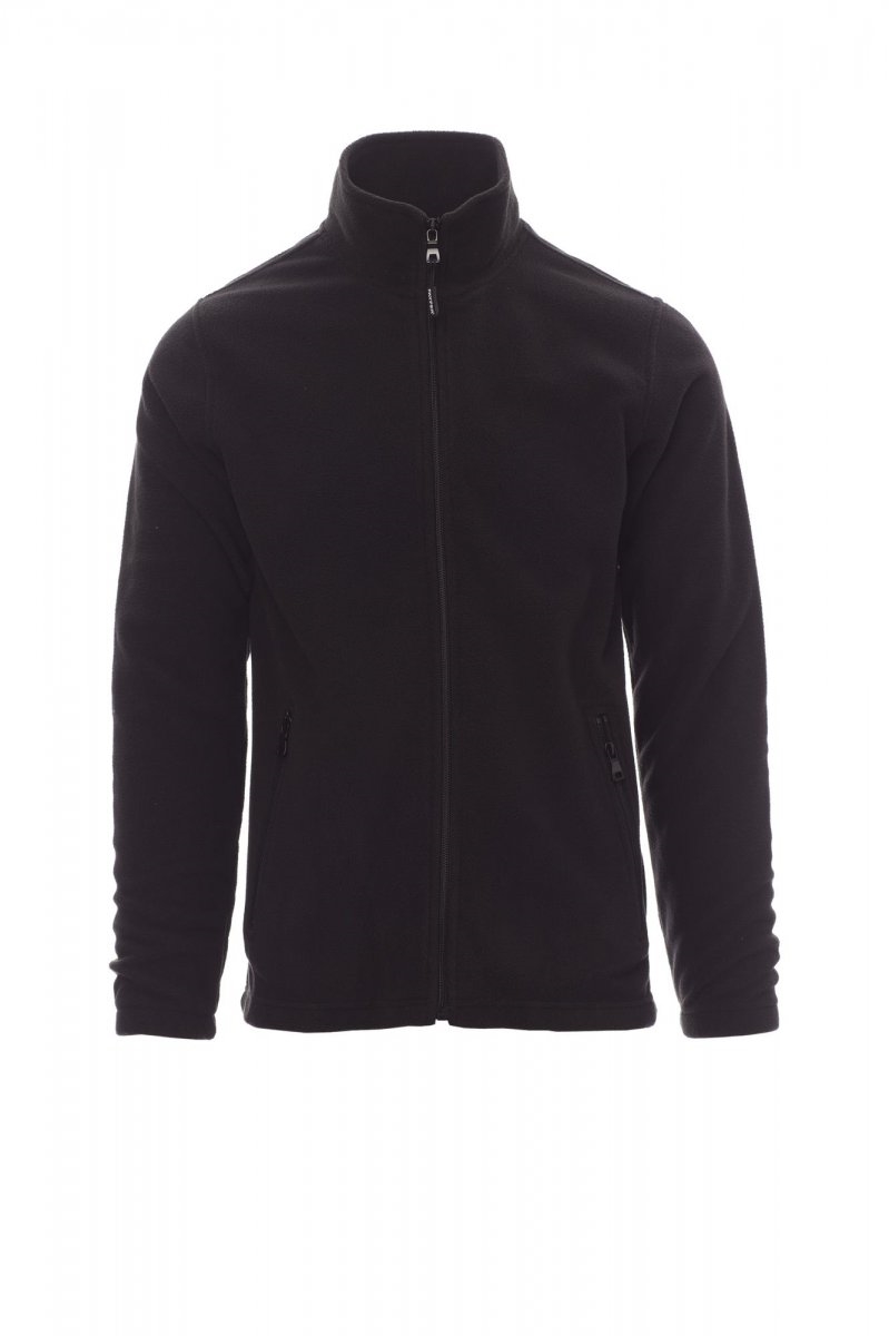 Felpa in Pile da uomo Payper Nepal con zip intera - S-jjNero