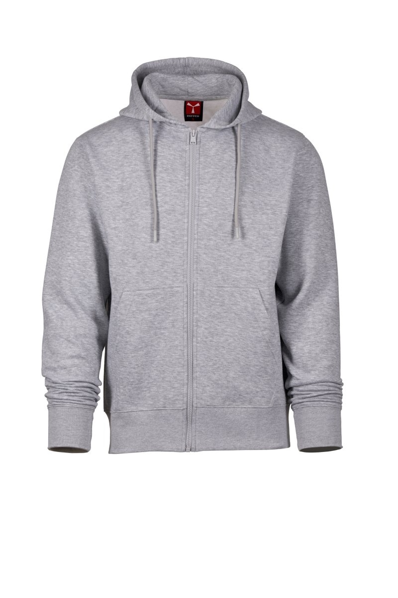 Felpa con cappuccio da uomo Payper Pontiac zip intera - XS-jjGrigiojjMelange