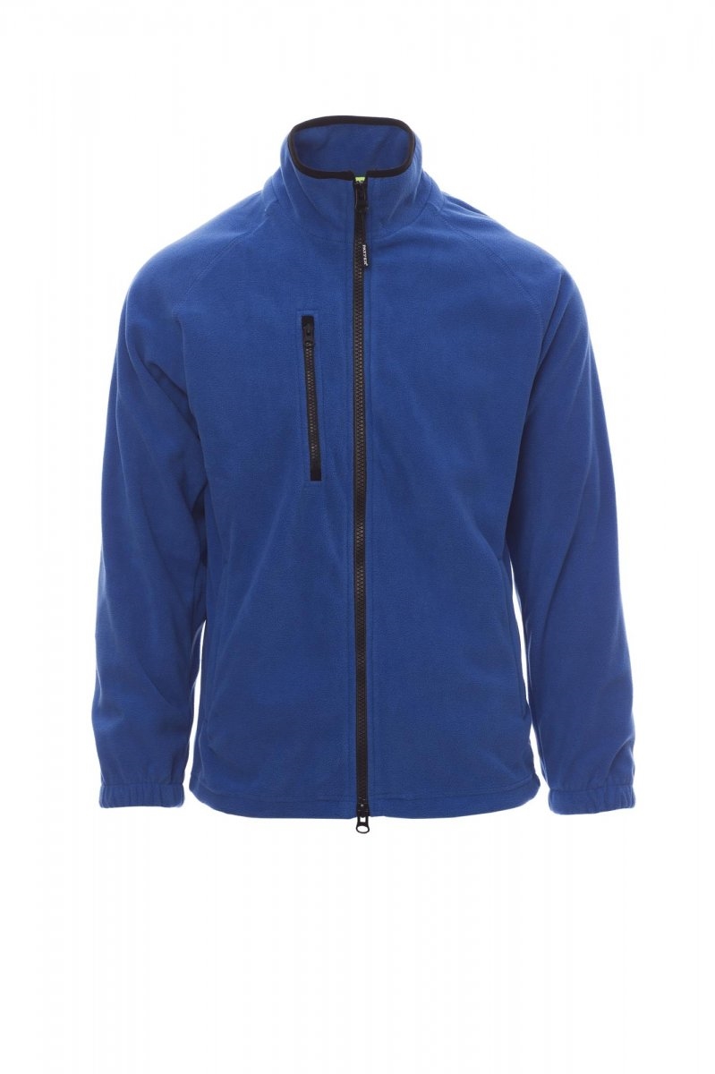 Felpa da uomo zip intera in pile Payper Norway inverbale 280 gr - XS-jjBlujjRoyal