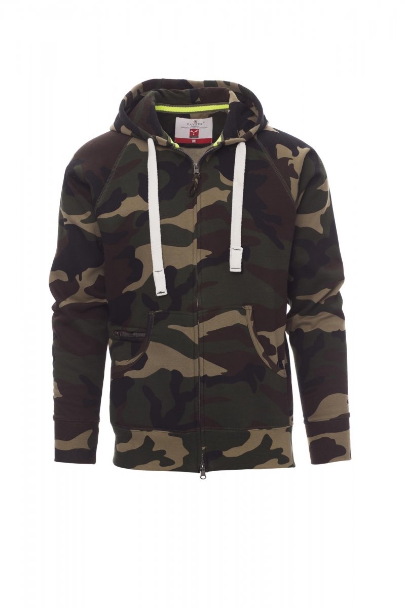 Felpa da uomo con cappuccio e tasca marsupio Payper Dallas - S-jjMimetico