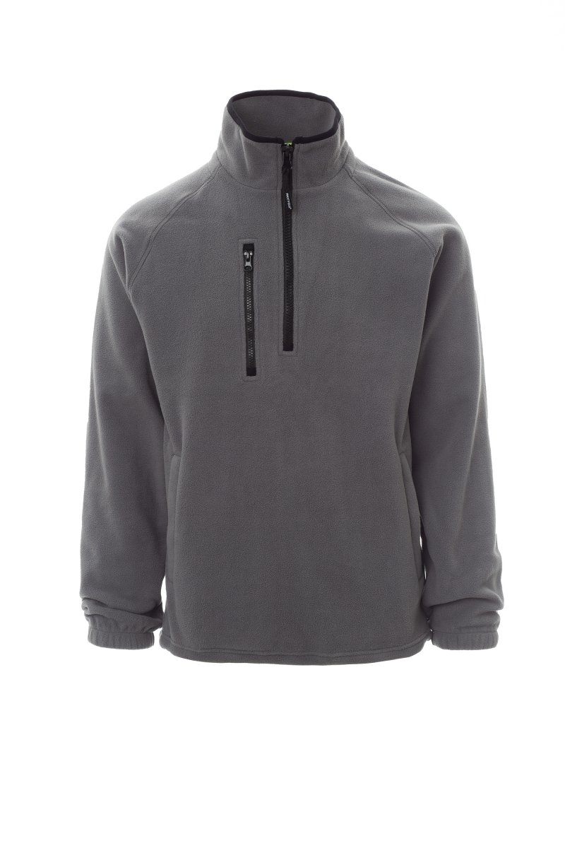 Felpa da uomo in pile 280gr Payper mezza zip - XS-jjSteeljjGrey