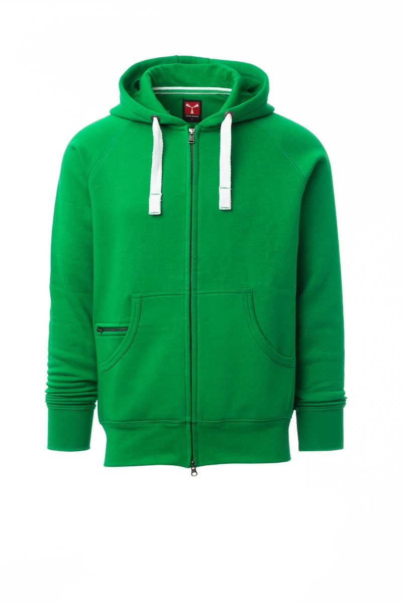 Felpa uomo con cappuccio PAYPER Dallas+ - S-jjVerdejjChiaro