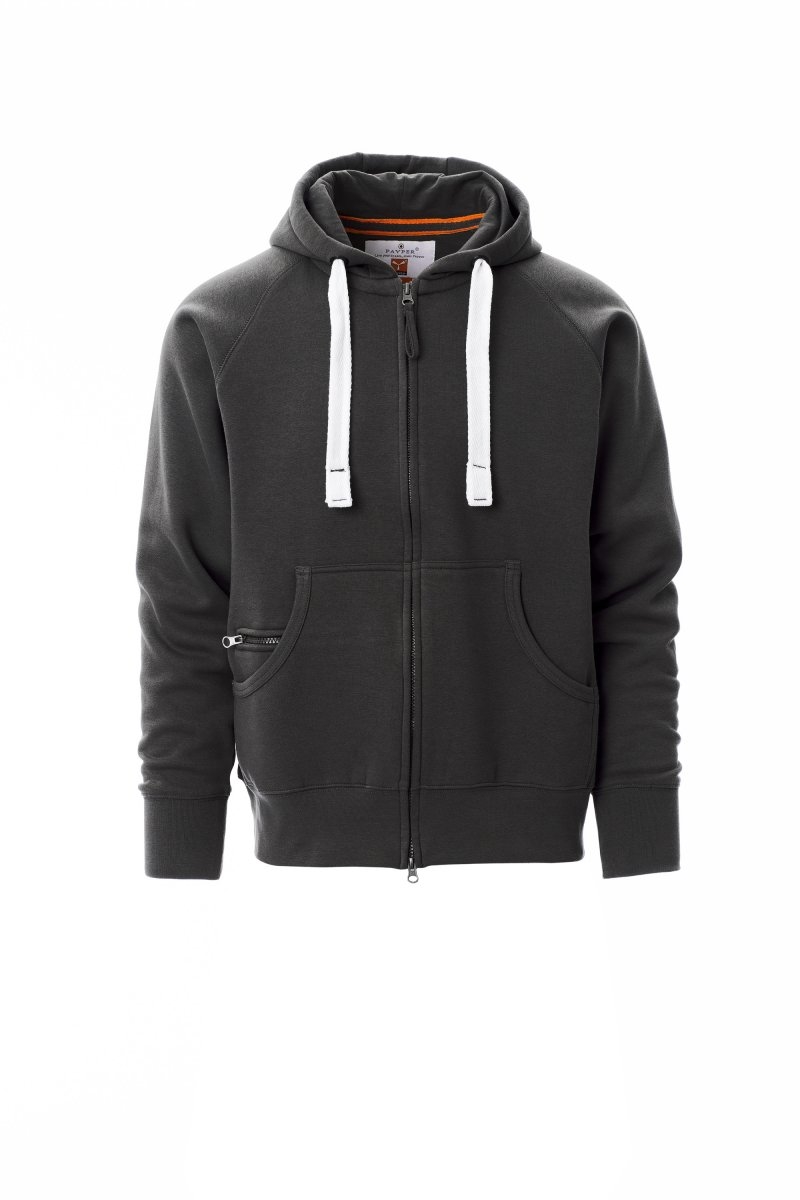 Felpa uomo con cappuccio PAYPER Dallas+ - S-jjAntracite