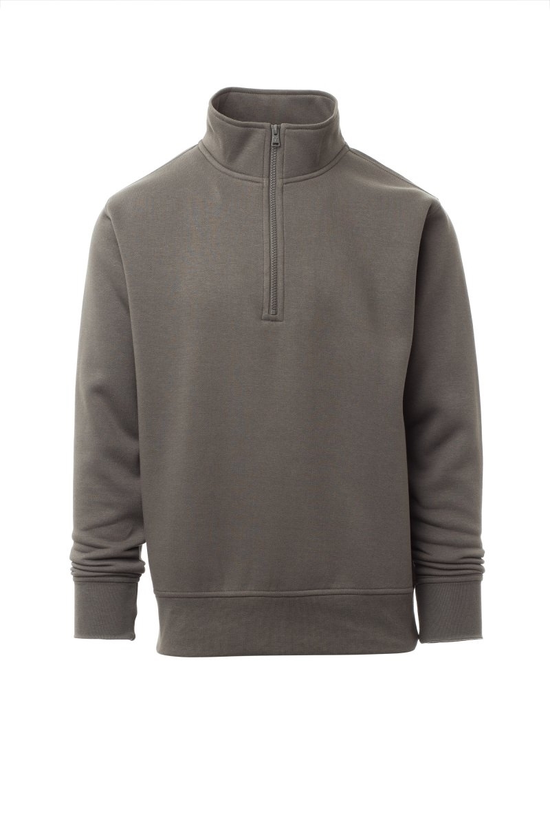 Felpa da uomo in pile con mezza zip Payper Carson - jjSmoke-S