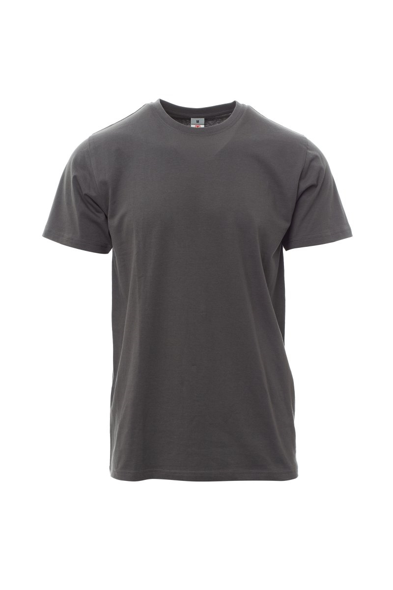 T-shirt da uomo a manica corta girocollo Payper Print 100% Cotone 150 grammi - XS-jjSmokejjGrey