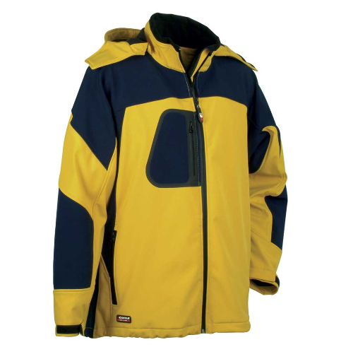 Giacca da lavoro Cofra Sweden Giallo Navy agricoltura edilizia