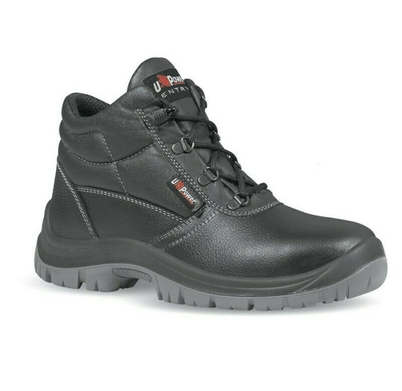 Scarpa antinfortunistica alta da lavoro U Power Safe S3 Src in pelle idrorepellente impermeabile
