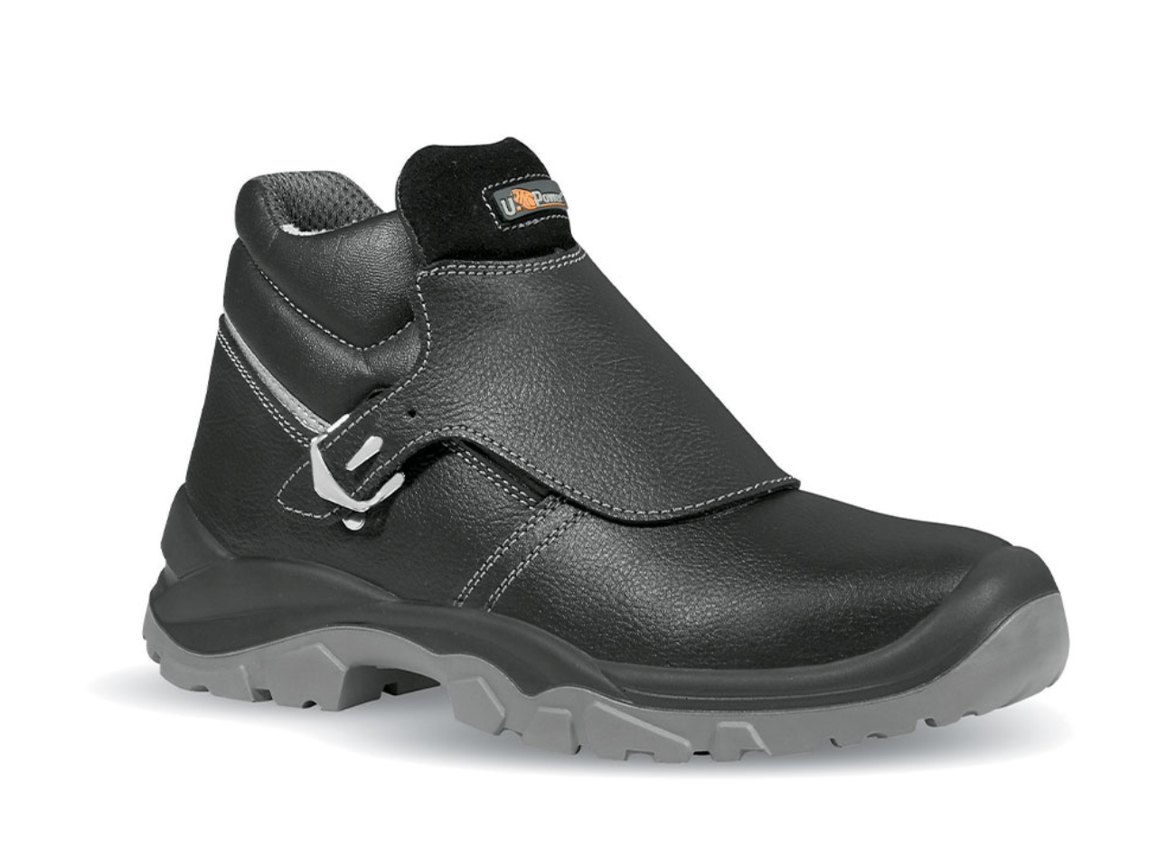 Scarpa antinfortunistica alta da saldatore U Power Crocodile S3 Src impermeabile da lavoro