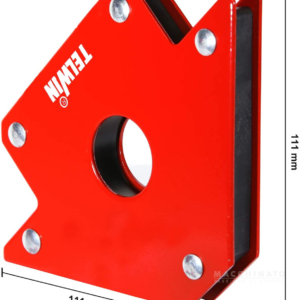 Posizionatore magnetico saldatura squadra magnetica 23Kg 45 90 135 Gradi Telwin