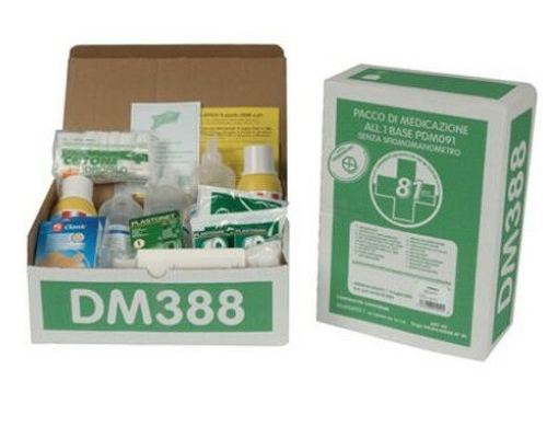 Pacco di medicazione Kit medico reintegro All.1 DM 388/03 Dlgs 81/09 fino a 3 lavoratori