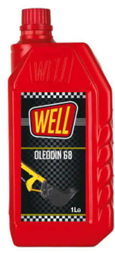 Olio idraulico Well Oleodin 68 per impianti idraulici 5 LT Lubritex