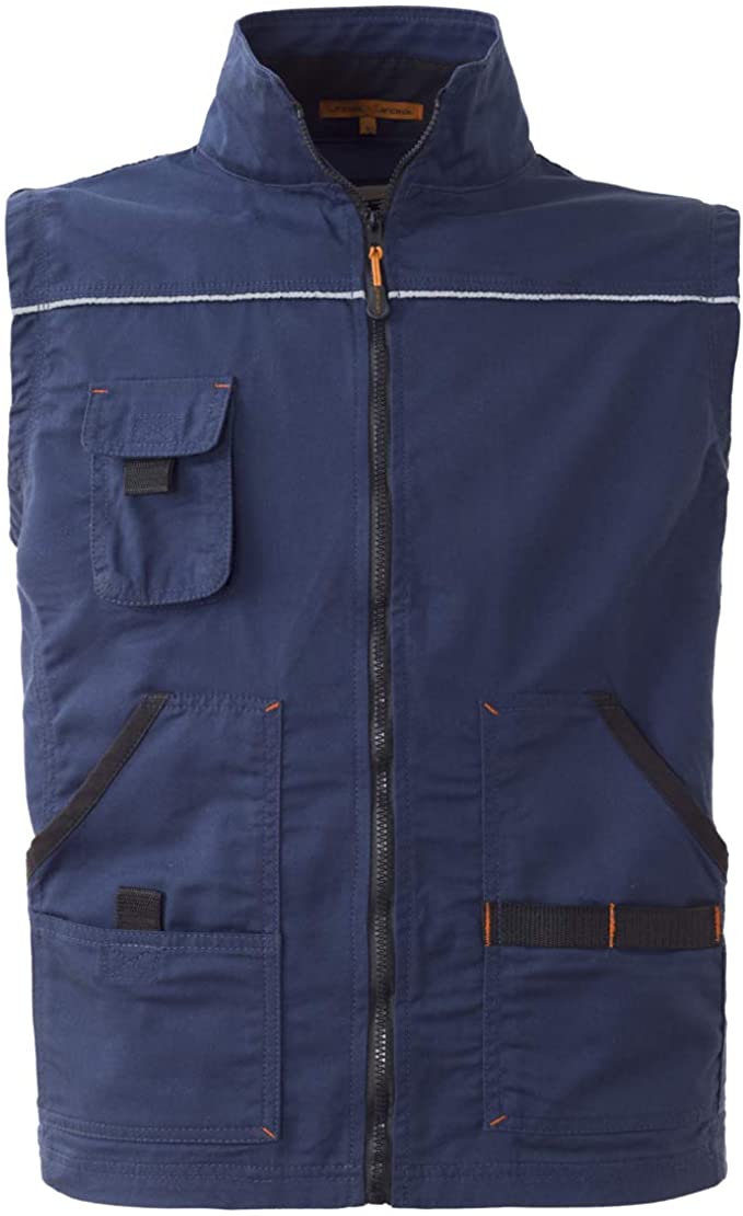 Gilet da lavoro Rossini Lancelot Fangio Blu/Nero