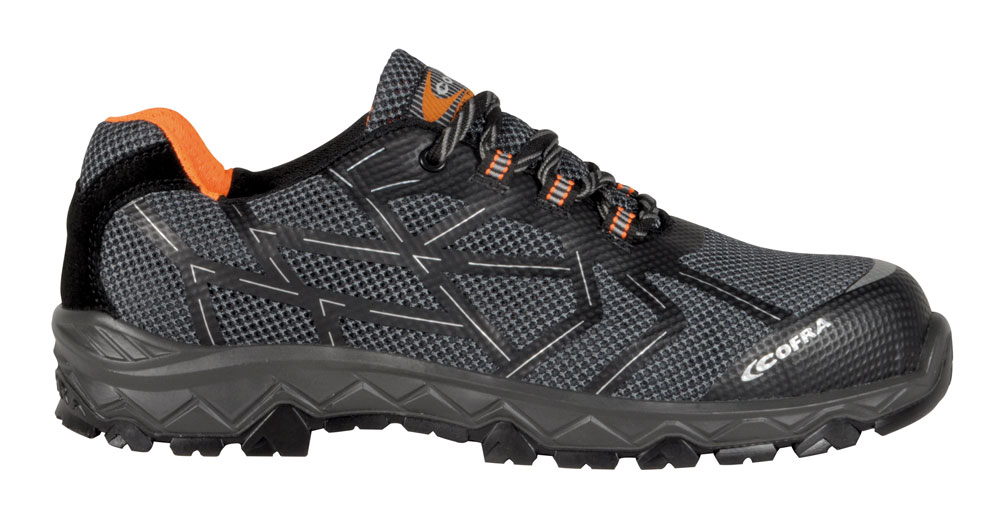 Scarpa antinfortunistica Cofra Cyclette Black S1P Src bassa leggera comoda da lavoro