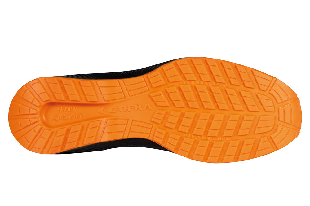 Scarpa antinfortunistica Cofra Roller S1P Src bassa leggera comoda da lavoro