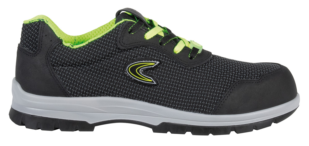 Scarpa antinfortunistica Cofra Ferrara Esd S3 Src bassa comoda leggera da lavoro per industria microelettronica