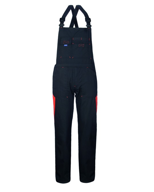 Salopette da lavoro Rossini Silverstone A50129 Nero/Arancio