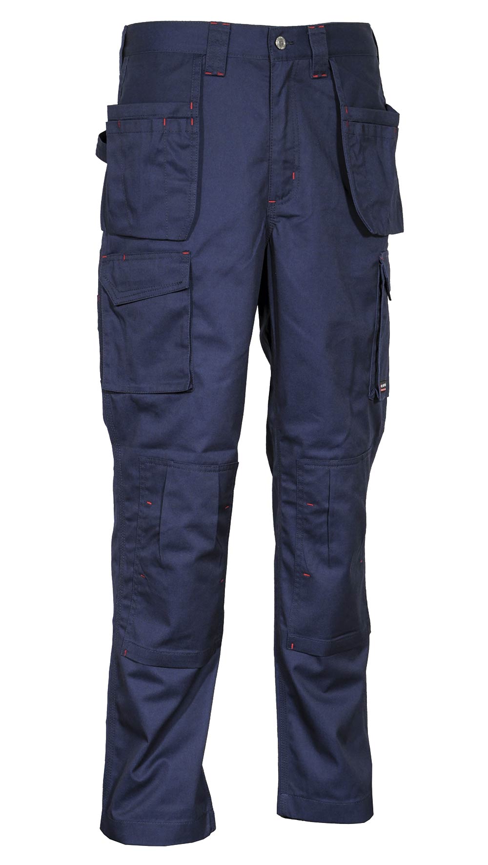 Pantalone da lavoro multistagione multitasche Cofra Ponterrada colore blu