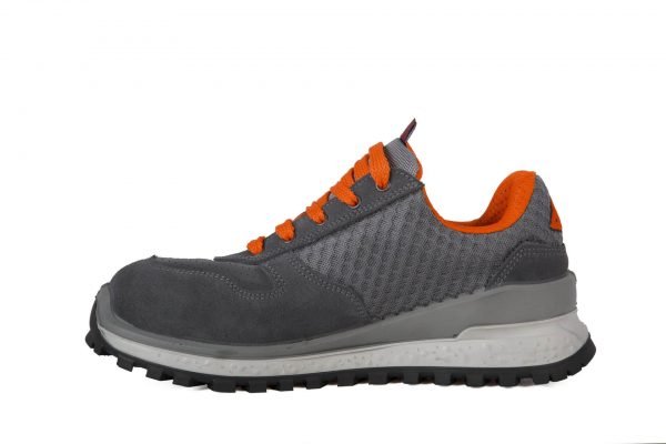 Scarpa antinfortunistica bassa Lewer Monaco S1P scamosciata comoda da lavoro Made in Italy