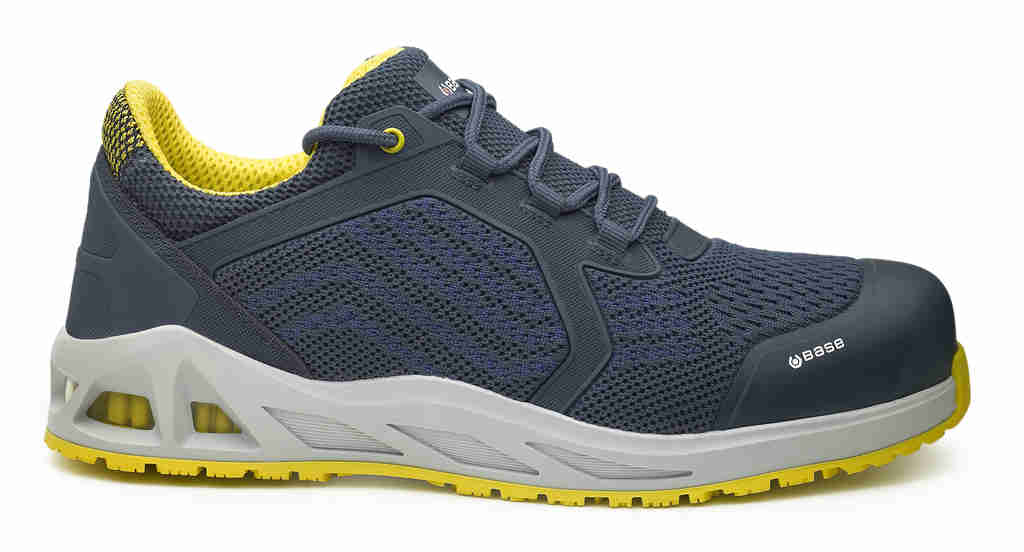 Scarpa antinfortunistica bassa Base K-Sprint da lavoro comoda traspirante