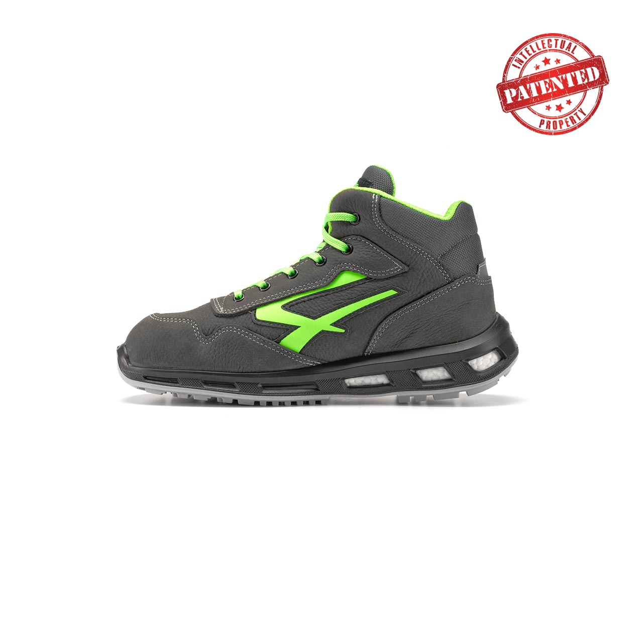 Scarpa antinfortunistica alta U Power Hummer Esd S3 Ci Src Impermeabile comoda da lavoro